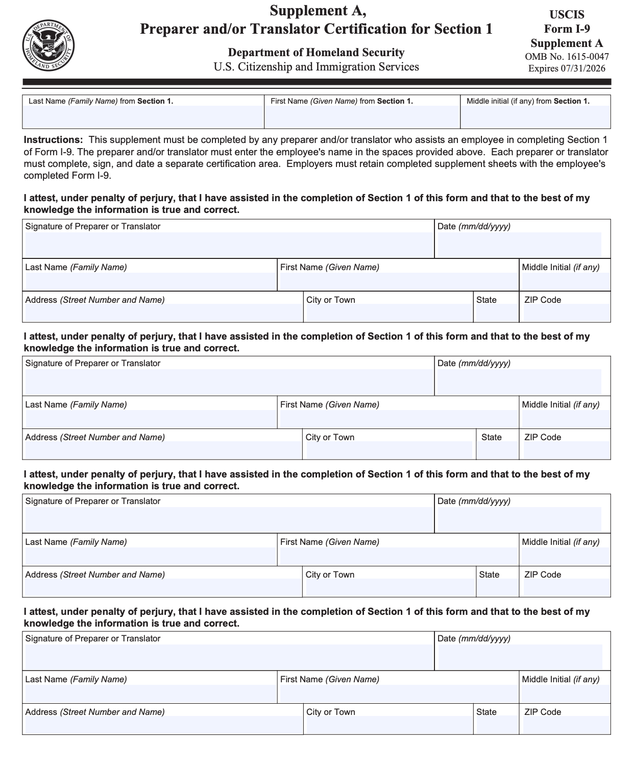 Decoding Form I9 New Version & Latest Reforms OnBlick Inc